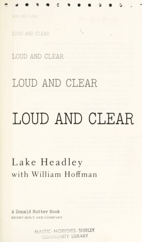 Book cover for Loud and Clear