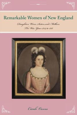 Book cover for Remarkable Women of New England