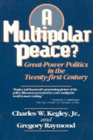 Cover of A Multipolar Peace?
