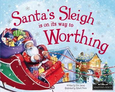 Book cover for Santa's Sleigh is on it's Way to Worthing
