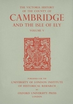 Book cover for A History of the County of Cambridge and the Isle of Ely