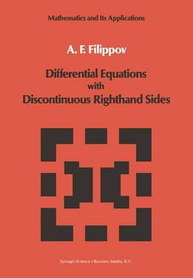 Cover of Differential Equations with Discontinuous Righthand Sides