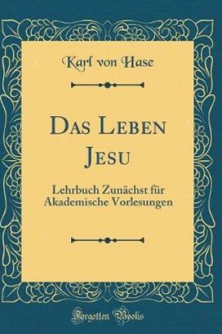 Cover of Das Leben Jesu