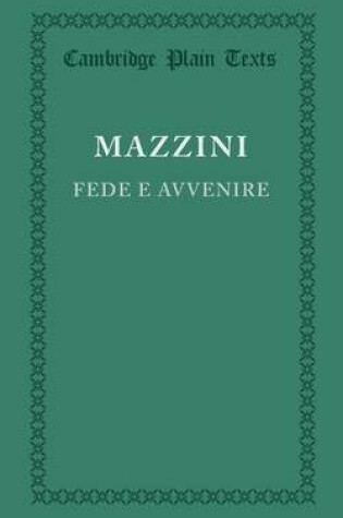 Cover of Fede e avvenire