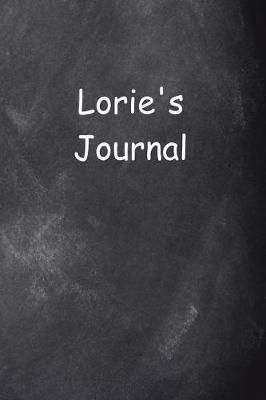 Book cover for Lorie Personalized Name Journal Custom Name Gift Idea Lorie