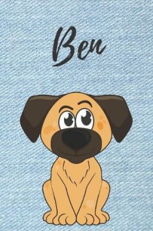 Cover of Ben Hund-Malbuch / Notizbuch / Tagebuch