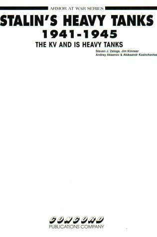 Cover of Stalin's Heavy Tanks, 1941-45