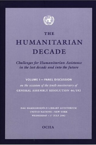 Cover of Humanitarian Decade, The