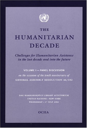 Book cover for Humanitarian Decade, The