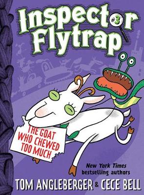 Book cover for Inspector Flytrap in the Goat Who Chewed Too Much (Book #3)