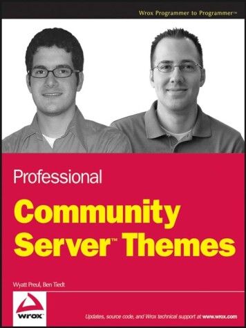 Cover of Professional Community Server Themes