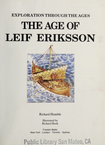 Book cover for The Age of Leif Eriksson