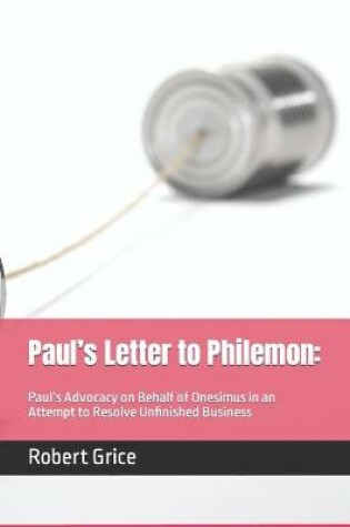 Cover of Paul's Letter to Philemon