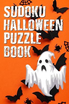 Book cover for Sudoku Halloween Puzzle Book