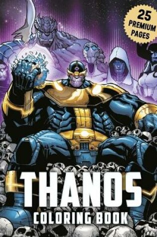 Cover of Thanos Coloring Book