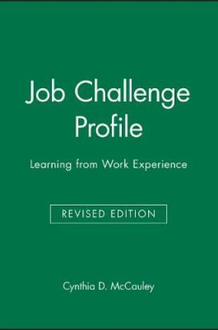 Cover of Job Challenge Profile