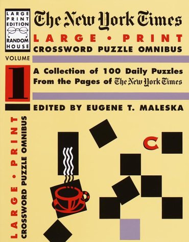 Book cover for Nyt Large Print Crossword Puzzle Om