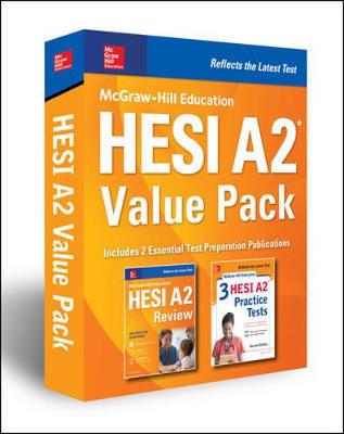 Book cover for McGraw-Hill Education HESI A2 Value Pack