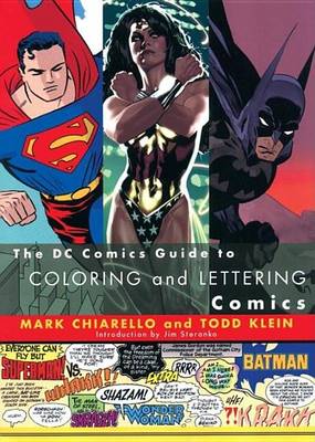 Book cover for DC Comics Guide to Coloring and Lettering Comics