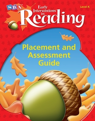 Cover of Early Interventions in Reading Level K, Additional Placement and Assessment Guide