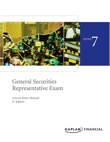 Book cover for Series 7 License Exam Manual