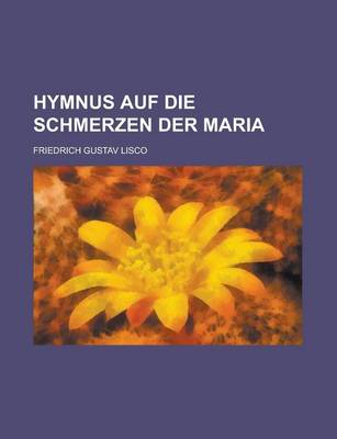 Book cover for Hymnus Auf Die Schmerzen Der Maria