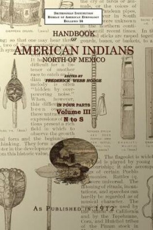 Cover of Handbook of American Indians Volume 3