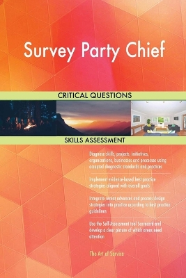 Book cover for Survey Party Chief Critical Questions Skills Assessment