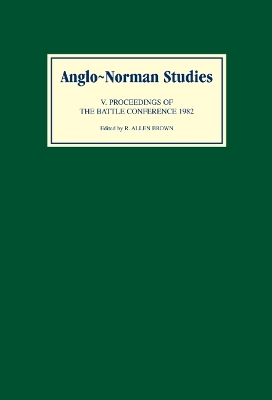 Book cover for Anglo-Norman Studies V