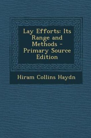 Cover of Lay Efforts