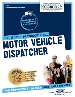 Book cover for Motor Vehicle Dispatcher (C-503)