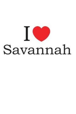Cover of I Love Savannah