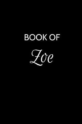 Book cover for Book of Zoe