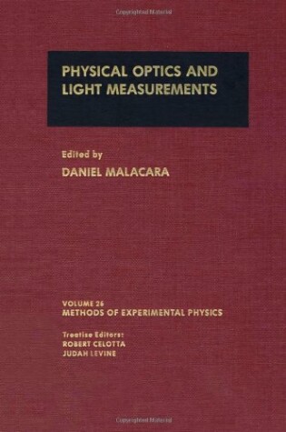 Cover of Physical Optics and Light Measurements