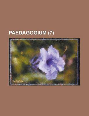 Book cover for Paedagogium (7 )