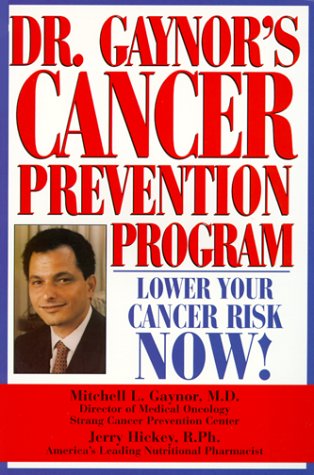 Book cover for Dr. Gaynor's Cancer Prevention Program