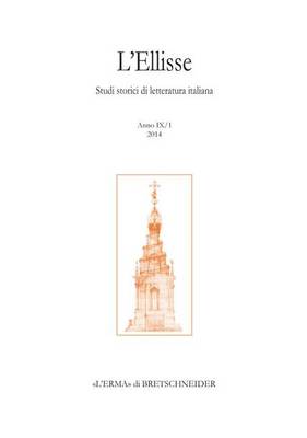 Book cover for L'Ellisse 9/1, 2014