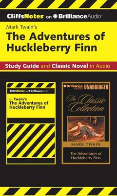 Book cover for The Adventures of Huckleberry Finn Cliffsnotes Collection
