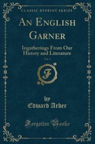 Cover of An English Garner, Vol. 3