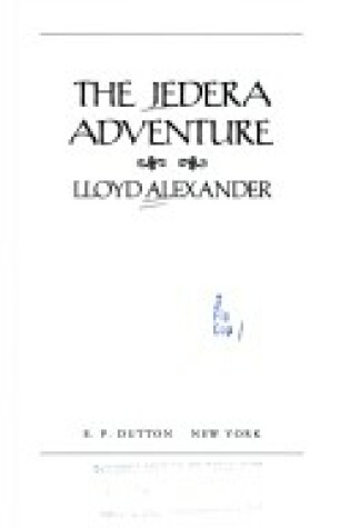 Cover of Alexander Lloyd : Jedera Adventure (Hbk)