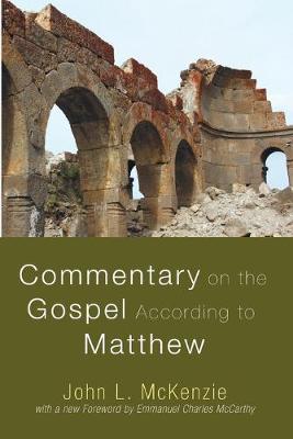 Book cover for Commentary on the Gospel According to Matthew