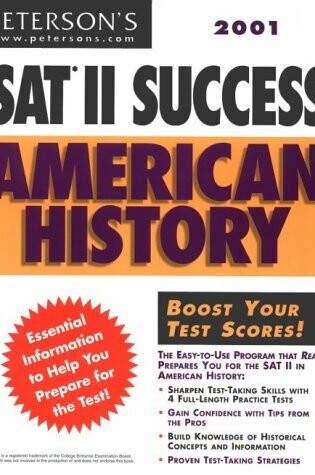 Cover of Sat II American History 2001