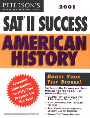 Book cover for Sat II American History 2001