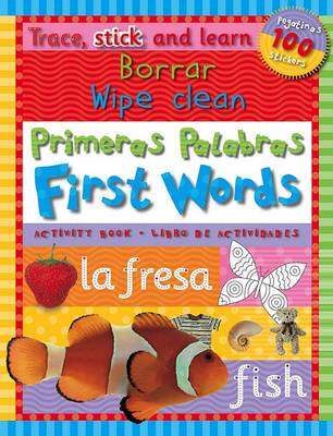 Cover of Trace, Stick Learn Borrar Primeras Palabras/Wipe Clean First Words