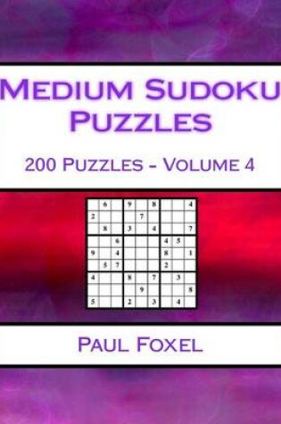 Cover of Medium Sudoku Puzzles Volume 4