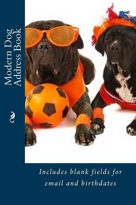 Book cover for Modern Dog Address Book