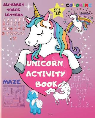 Book cover for Unicorn Activity Book