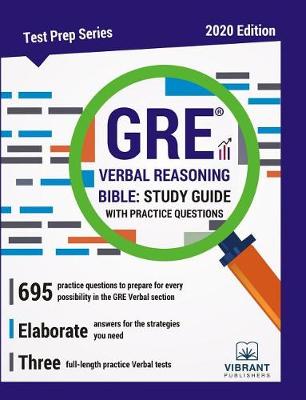 Book cover for GRE Verbal Reasoning Bible