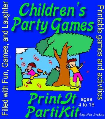 Book cover for Children's Party Games for Ages 4 to 14