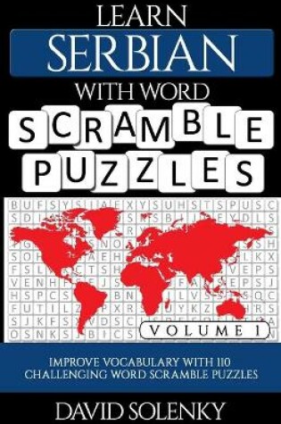 Cover of Learn Serbian with Word Scramble Puzzles Volume 1